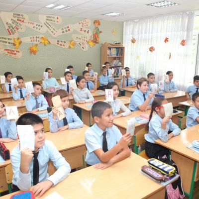 Visite dans une école ouzbek