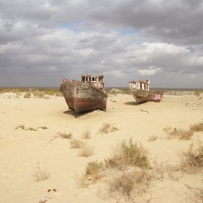 Der verschwundene See in der alten Seidenstraße