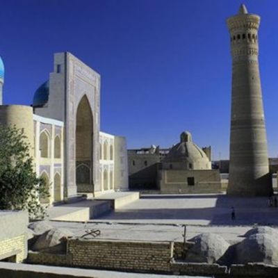 Un viaggio piacevole di famiglia in Uzbekistan